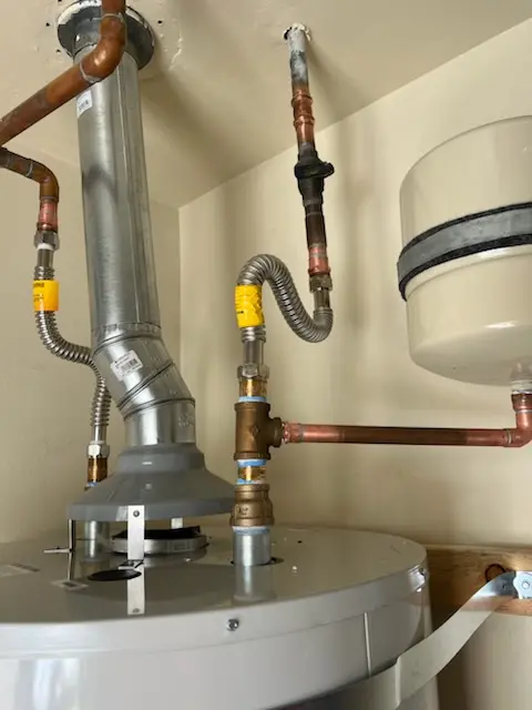 Water heater installation and plumbing repair in Spruce Run